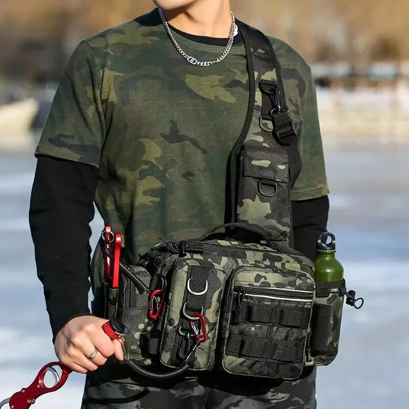 Fishing Backpack - Bolsa de Cintura Tática para Camping