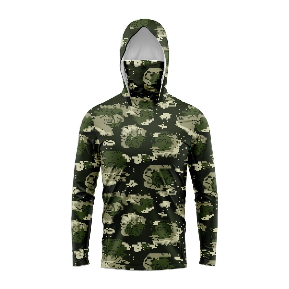 Camiseta masculina com proteçã - Fishing Hoodie avaliação e preço