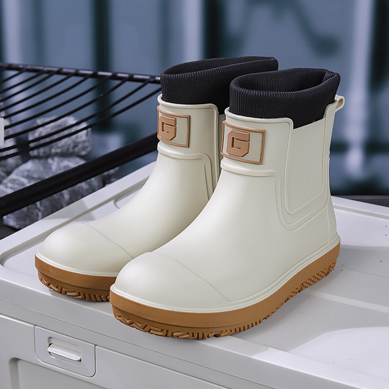 Novas botas de chuva masculina - Fishing Boots avaliação e preço