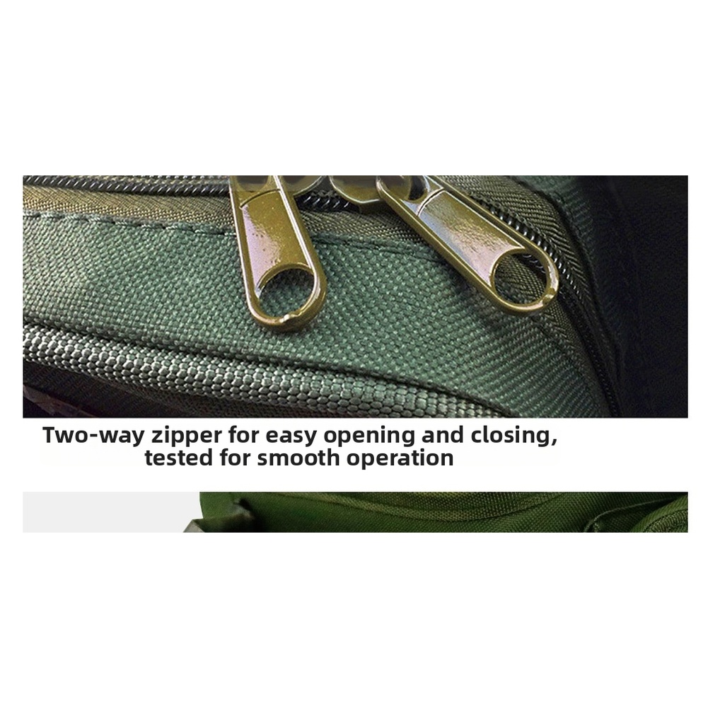 Mochila de pesca de nylon verd - Fishing Backpack avaliação e preço
