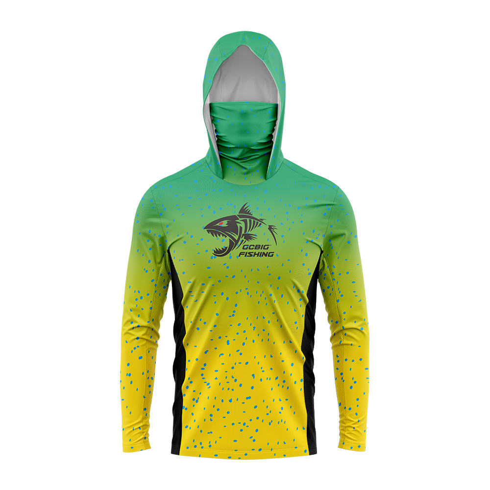 Camisa masculina com capuz par - Fishing Hoodie avaliação e preço
