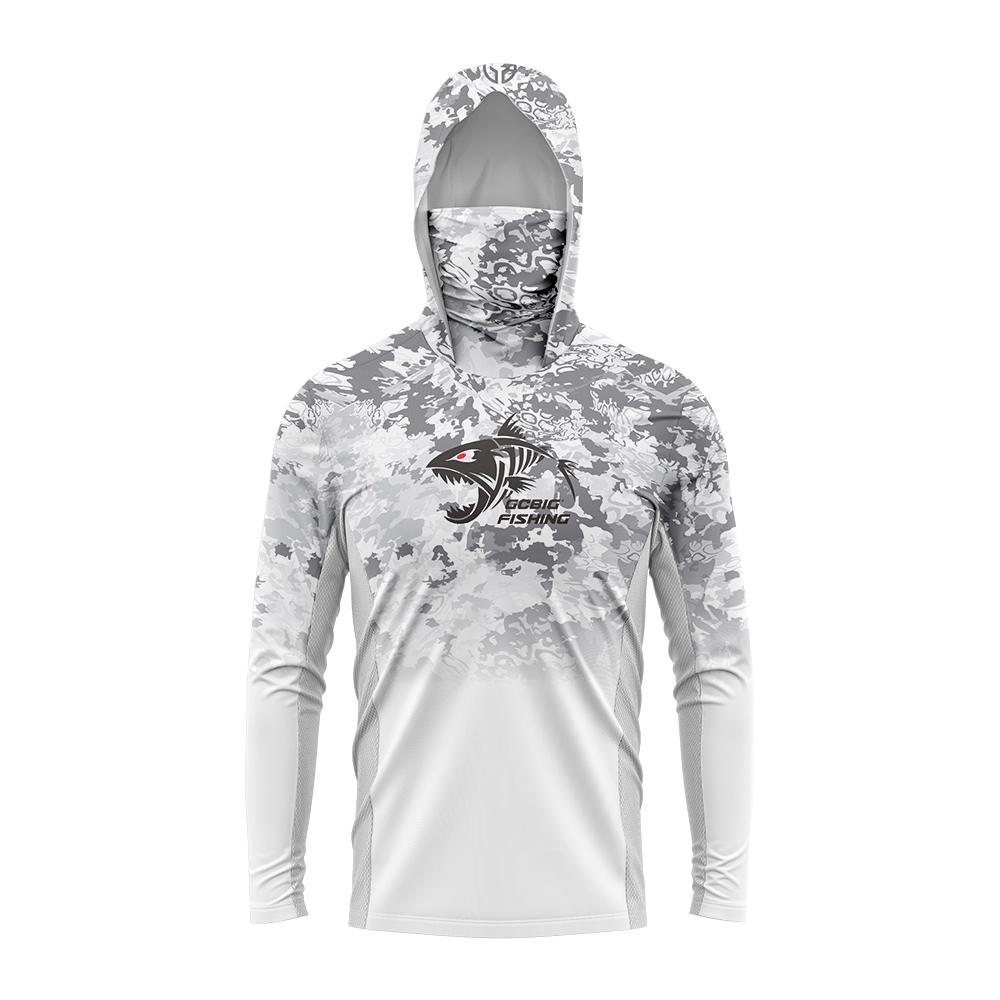 Camisa masculina com capuz par - Fishing Hoodie avaliação e preço