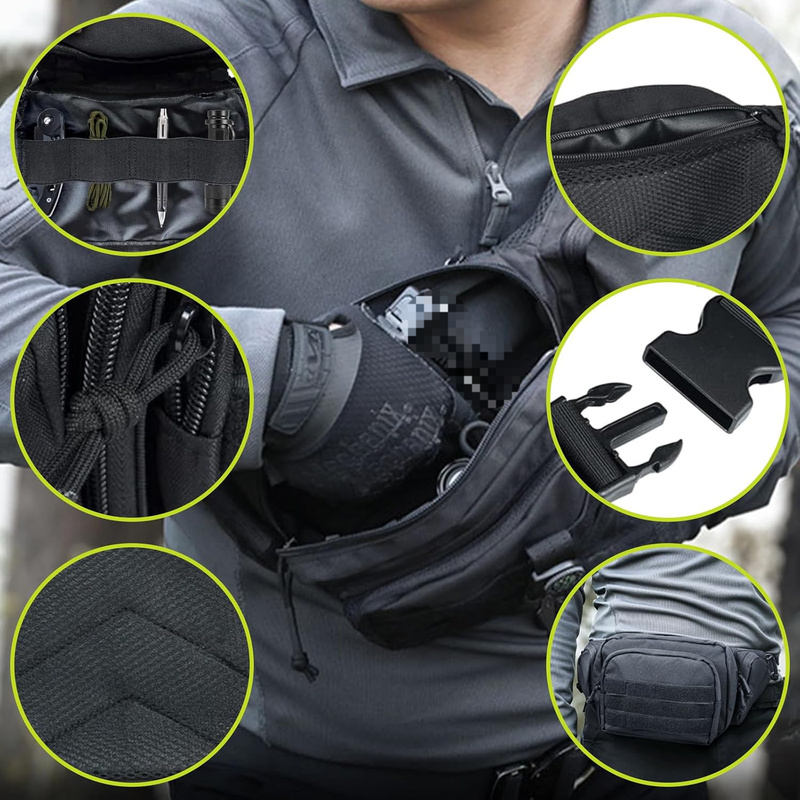 Bolsa de Cintura Oxford 600D c - Fishing Belt avaliação e preço