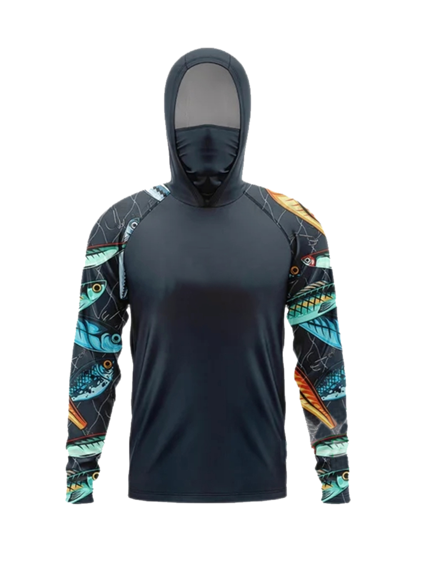 Camisa de Pesca Masculina com  - Fishing Hoodie avaliação e preço