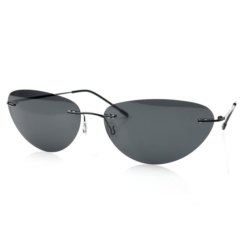 Óculos de sol sem aro da moda, - Fishing Sunglasses Polarized avaliação e preço